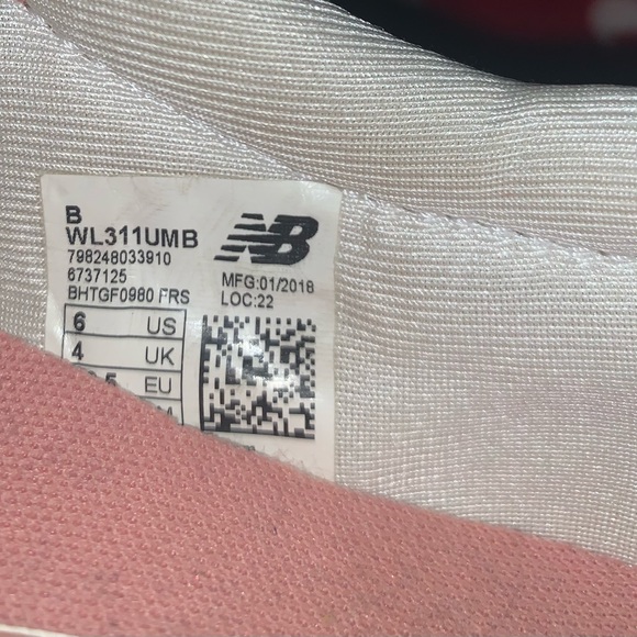New Balance 311 Pink Rose Gold - Picture 9 of 9